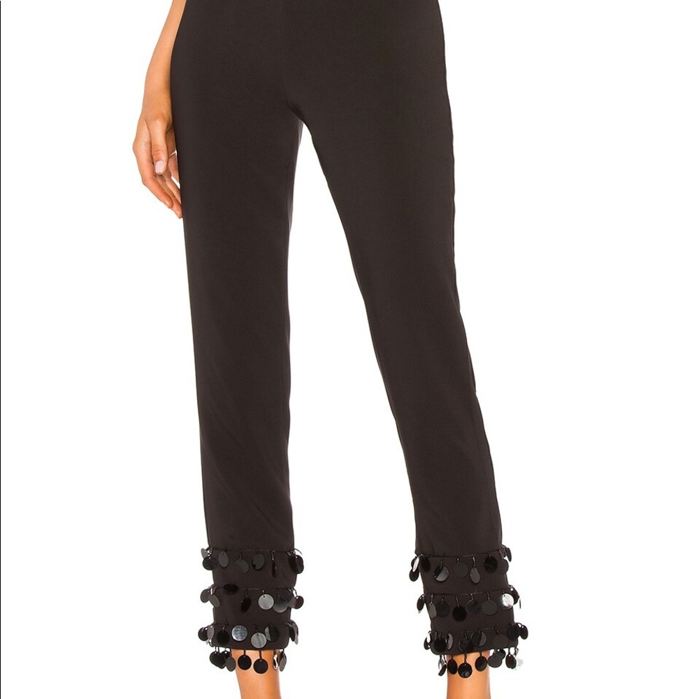 NBD REVOLVE party pants sequins disco high waist